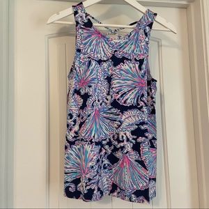 Lilly Pulitzer Shells Bells Kristen Top